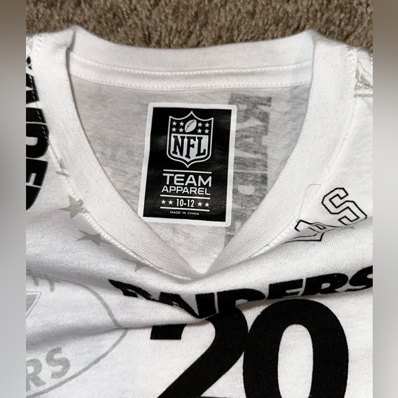 NWT NFL LAS VEGAS RAIDERS JERSEY/TEE BUNDLE - Picture 5 of 7